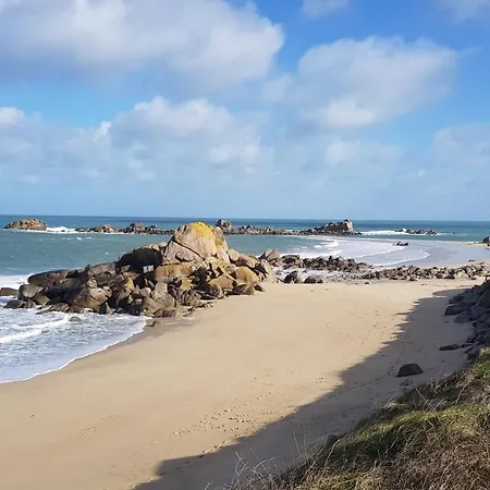 度假居 Maison De Bord De Mogueriec Finistere La Leonie 塞比瑞尔
