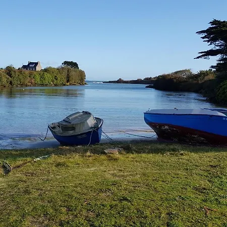 度假居 Maison De Bord De Mogueriec Finistere La Leonie 塞比瑞尔